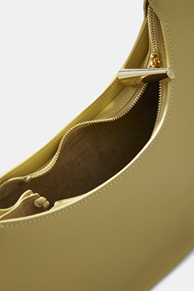 YELLOW LEATHER BAG 9