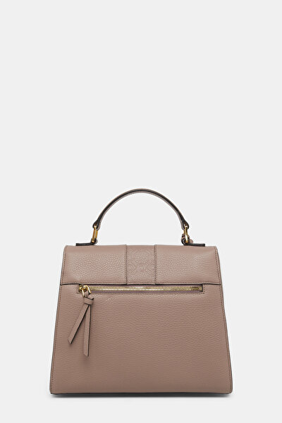 DRIED ROSE MONOGRAM LEATHER BAG 4