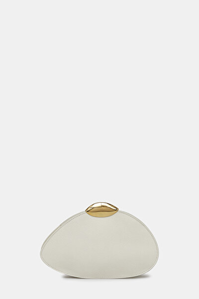 ECRU LEATHER BAG 5