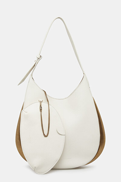 WHITE LEATHER BAG 3