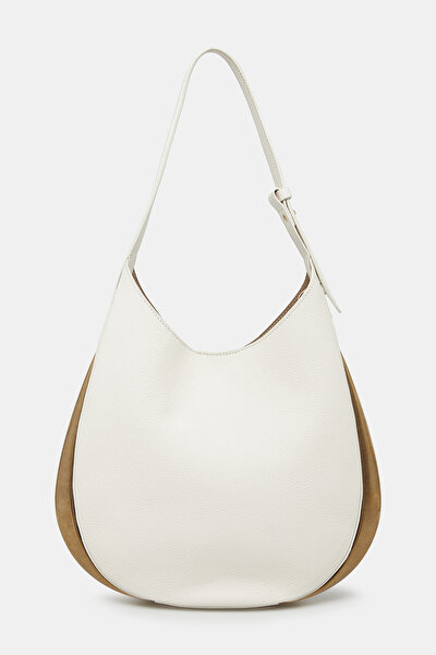 WHITE LEATHER BAG 4