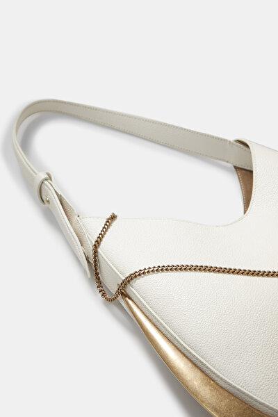 WHITE LEATHER BAG 9