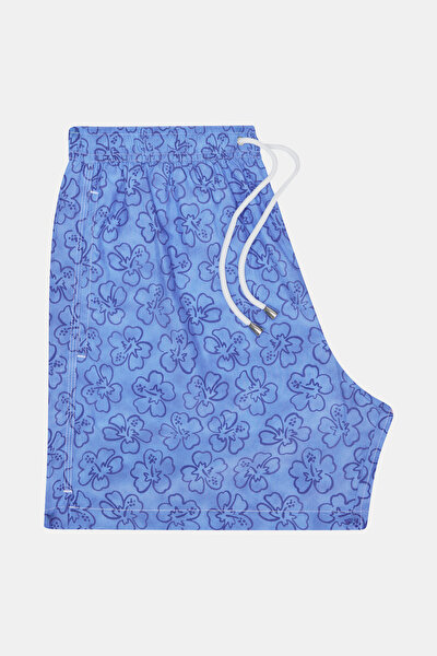 DARK BLUE ELASTIC SWIMSUIT 4