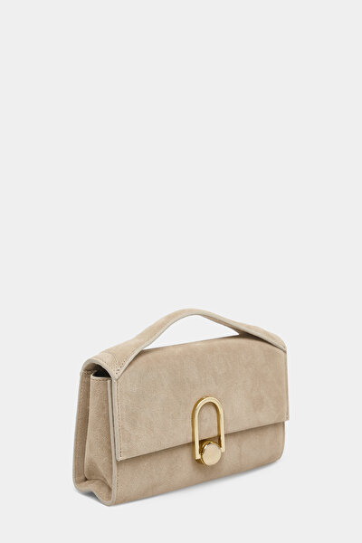 BEIGE SUEDE BAG 3