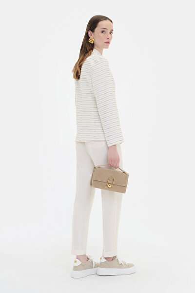 BEIGE SUEDE BAG 5