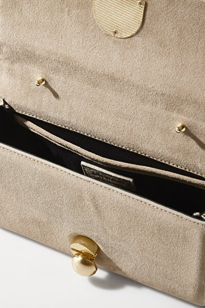 BEIGE SUEDE BAG 10