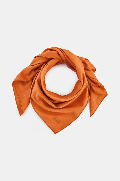 BRICK COTTON/SILK SCARF 3