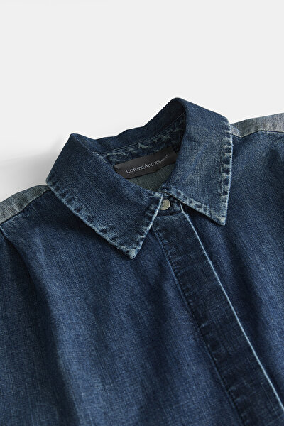 NAVY BLUE LONG SLEEVE SHIRT 8