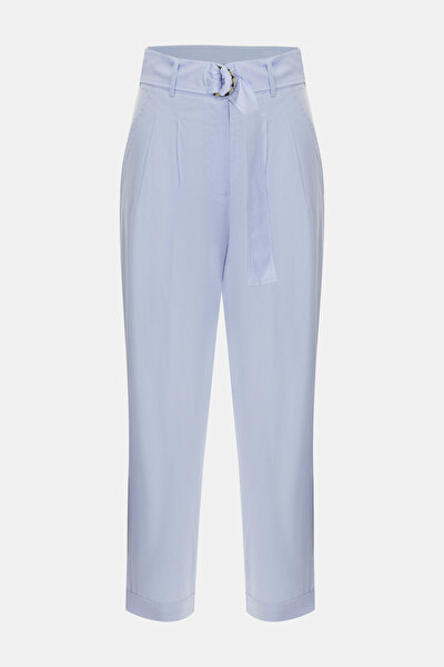 BLUE STRAIGHT CUT TROUSERS 4