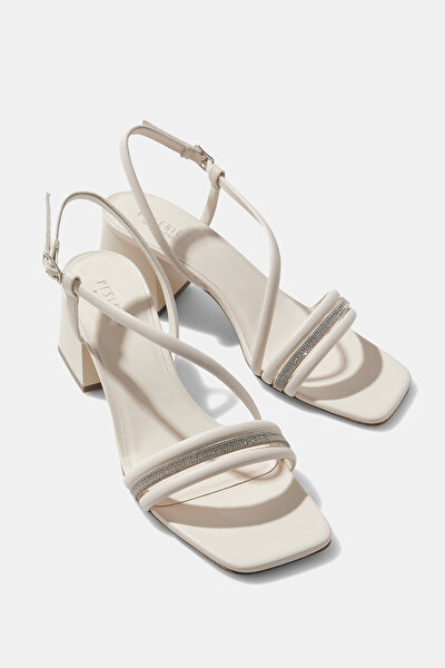 ECRU LEATHER SHOE 5