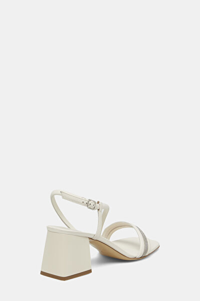 ECRU LEATHER SHOE 3