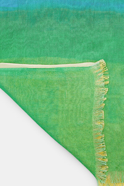 MULTICOLOR DESIGN FILLED COTTON/MODAL SHAWL 3