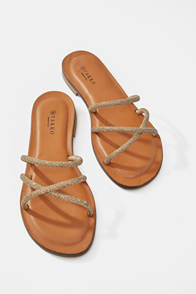 PLATİNUM LEATHER SLIPPER 4
