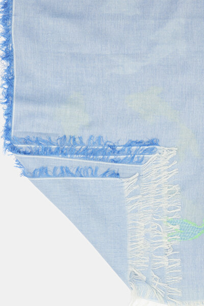 MULTICOLOR DESIGN FILLED COTTON/MODAL SHAWL 3