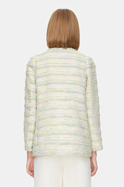 LİLAC BASIC / ROUND NECKLINE JACKET 4