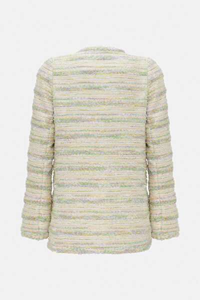 LİLAC BASIC / ROUND NECKLINE JACKET 8