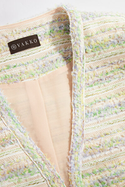 LİLAC BASIC / ROUND NECKLINE JACKET 9