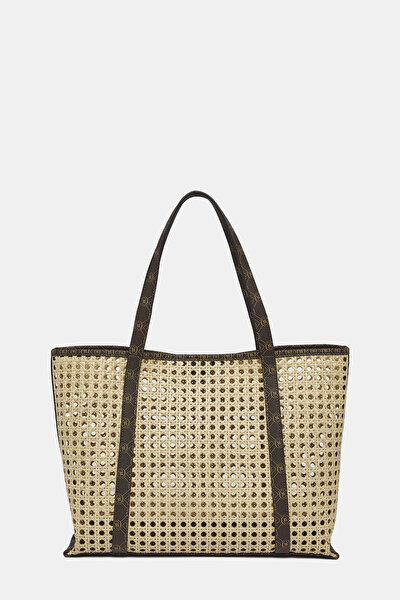 BEIGE MONOGRAM BAG 3