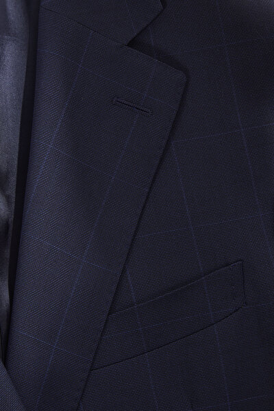 NAVY BLUE WOOL SUIT 9