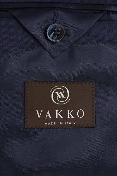 NAVY BLUE WOOL SUIT 13