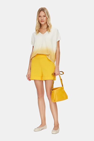 YELLOW LEATHER BAG 5