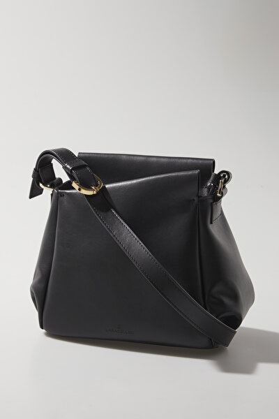 BLACK LEATHER BAG 5