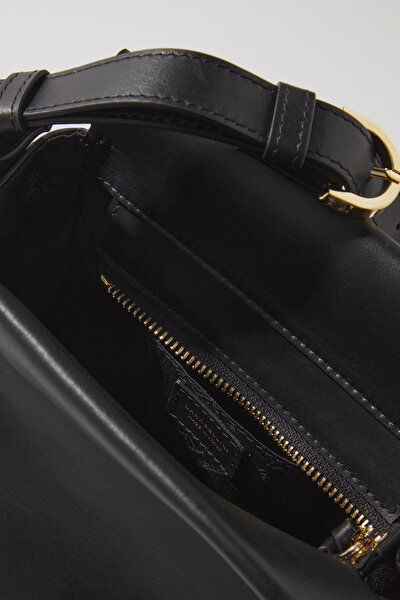 BLACK LEATHER BAG 8