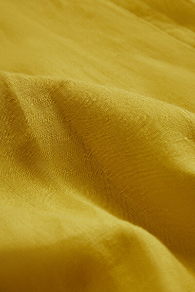 YELLOW SHORT SLEEVE DRESS 4