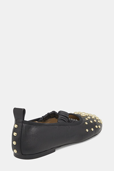 BLACK FLAT SHOES 3
