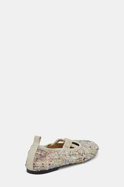 BLUE FLAT SHOES 3
