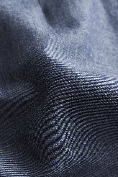 INDIGO STRAIGHT CUT TROUSERS 8
