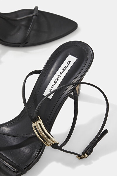 BLACK LEATHER SHOES 4