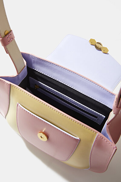 WHITE LEATHER BAG 9
