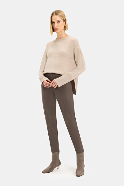 MINK SKINNY LEG TROUSERS 4