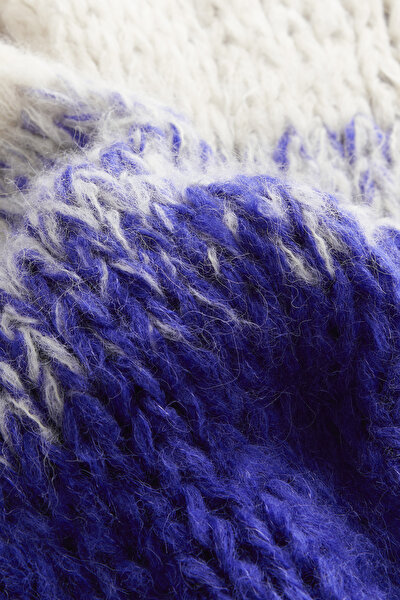 SAXE DEGRADE DESIGN CARDIGAN 8