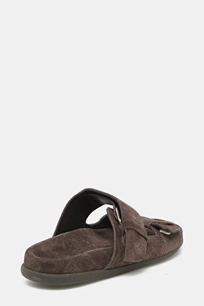 DARK BROWN SANDALS 3