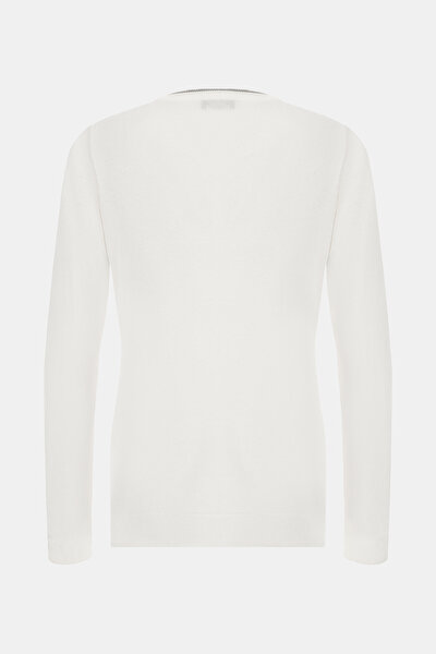 ECRU BASIC / ROUND NECKLINE KNITWEAR 5
