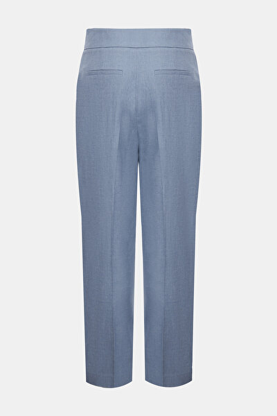 BLUE STRAIGHT CUT TROUSERS 5