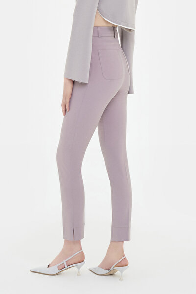 GREY SKINNY LEG TROUSERS 3