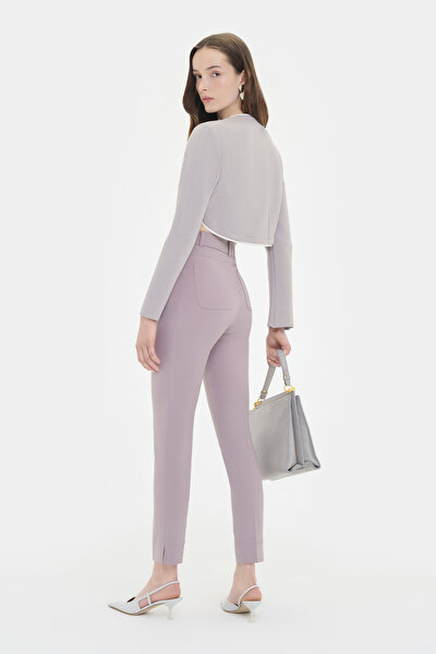 GREY SKINNY LEG TROUSERS 5