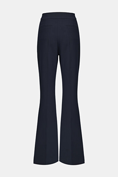 NAVY BLUE STRAIGHT CUT TROUSERS 5