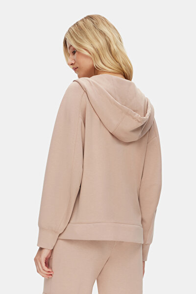 BEIGE HOODIE SWEATSHIRT 4