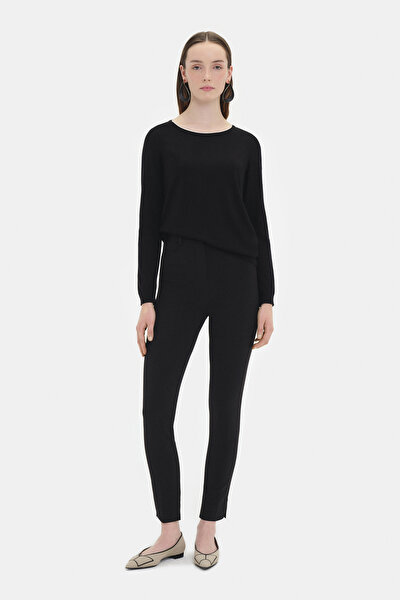 ECRU BASIC / ROUND NECKLINE KNITWEAR 3