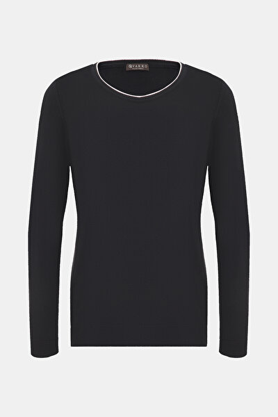 ECRU BASIC / ROUND NECKLINE KNITWEAR 4