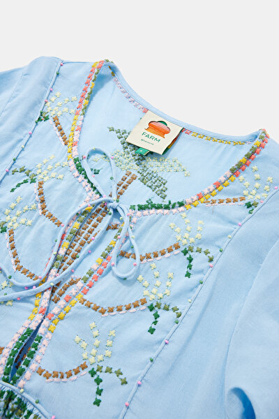 KOYU MAVİ KAFTAN 3