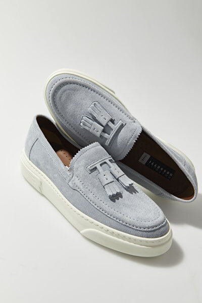 LIGHT BLUE SUEDE SHOE 5