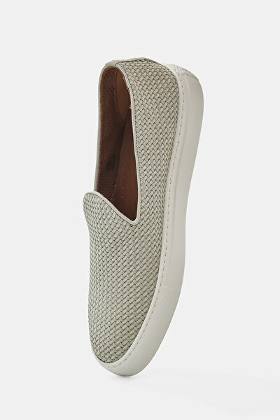 LIGHT GREY SUEDE SHOE 4
