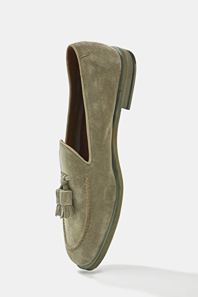 LIGHT GREEN SUEDE SHOE 4
