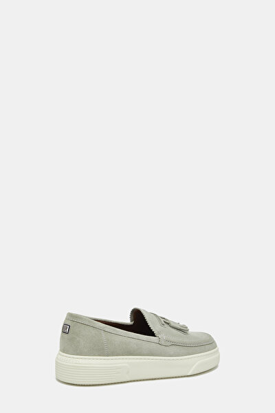 LIGHT GREEN SUEDE SHOE 3