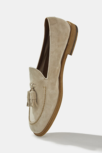 BEIGE SUEDE SHOE 4